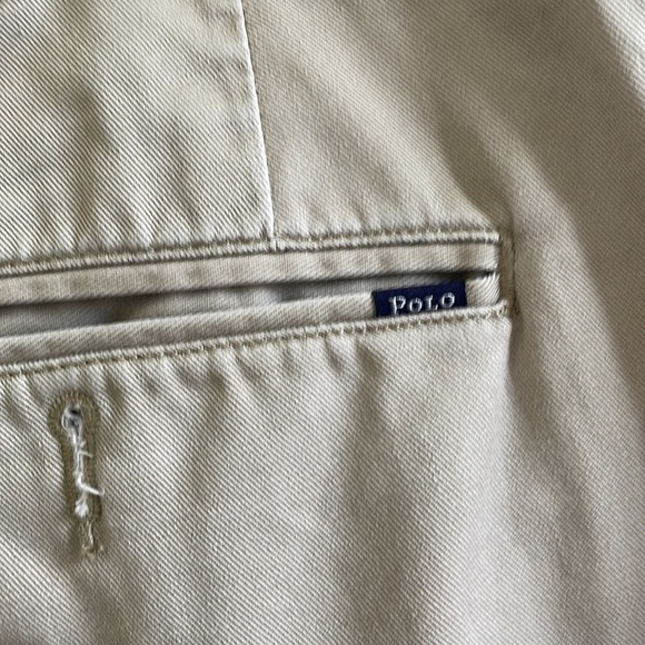 RALPH Lauren - Khaki Tan Shorts - Classic fit 9" - Size 36 - Picture 8 of 12